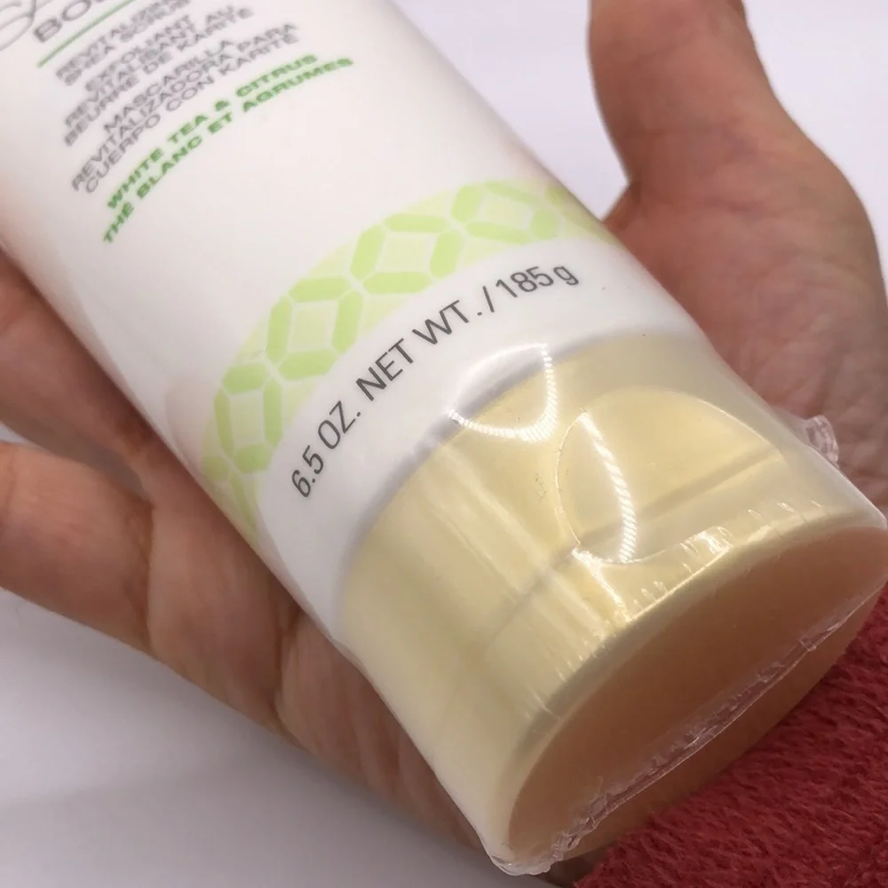 NWT Mary Kay Satin Body Lotion Revitalizing Shea Scrub White Tea & Citrus 6.5 OZ